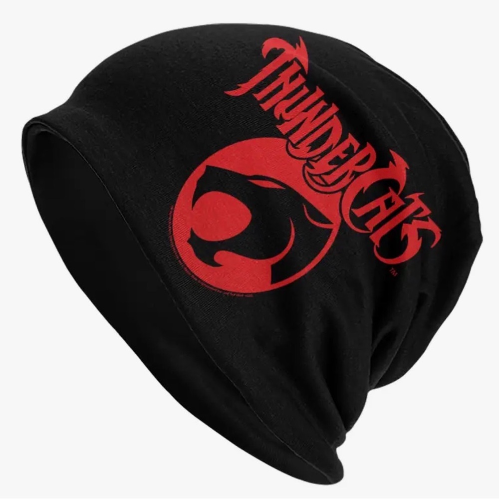NEW Thunder Cats Black and Red Beanie